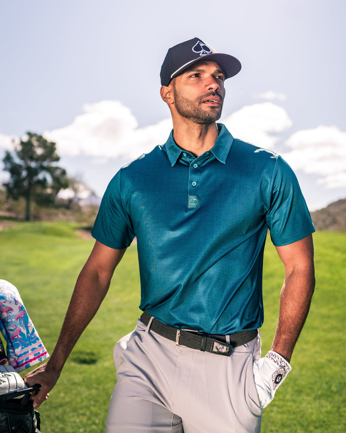 Binary Code Golf Polo