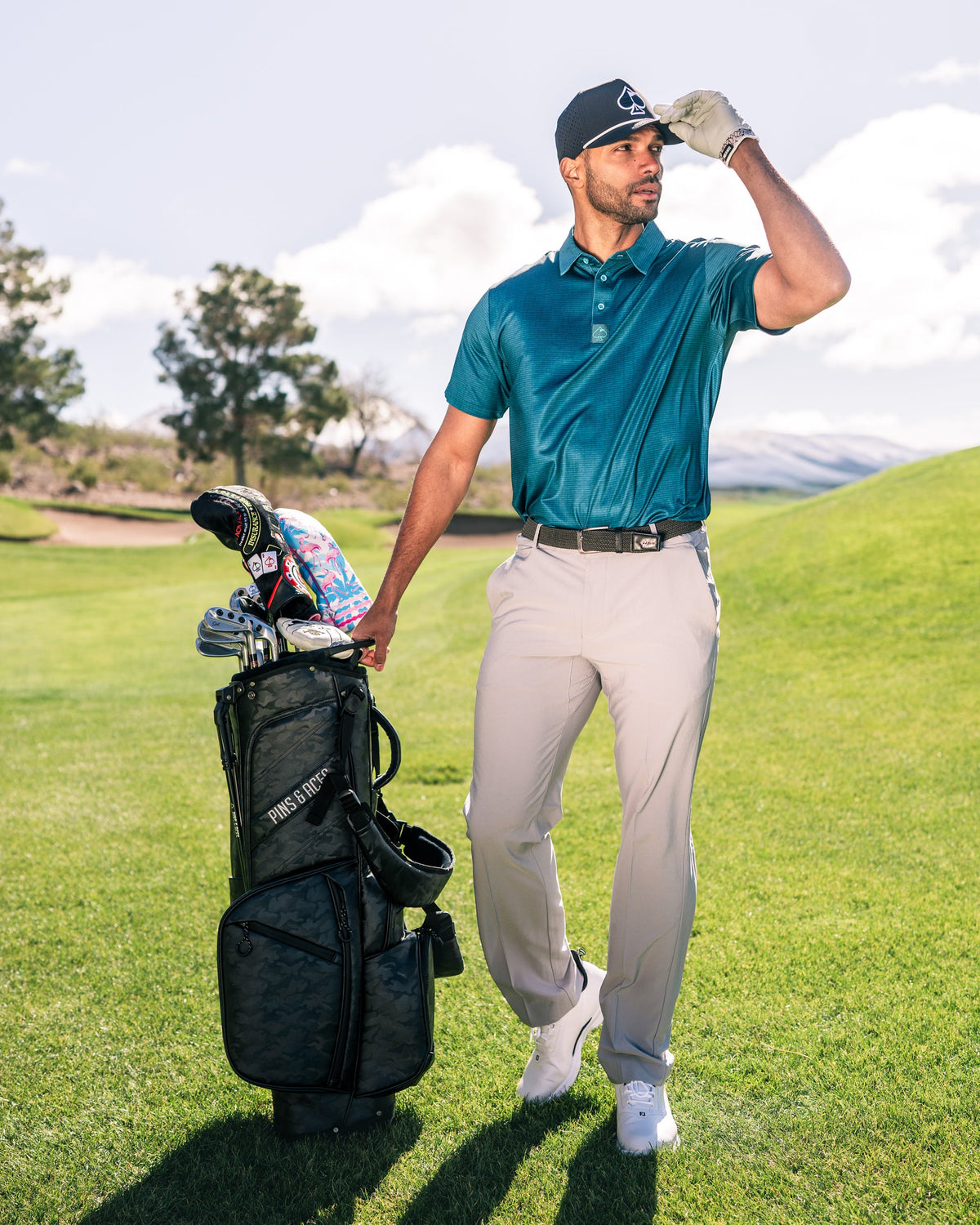 Binary Code Golf Polo