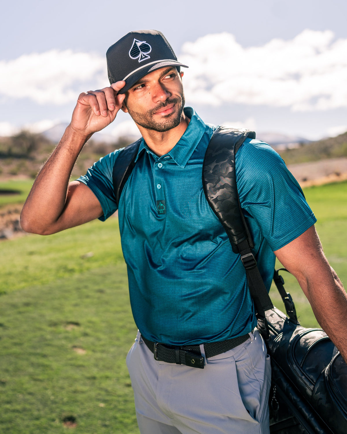 Binary Code Golf Polo
