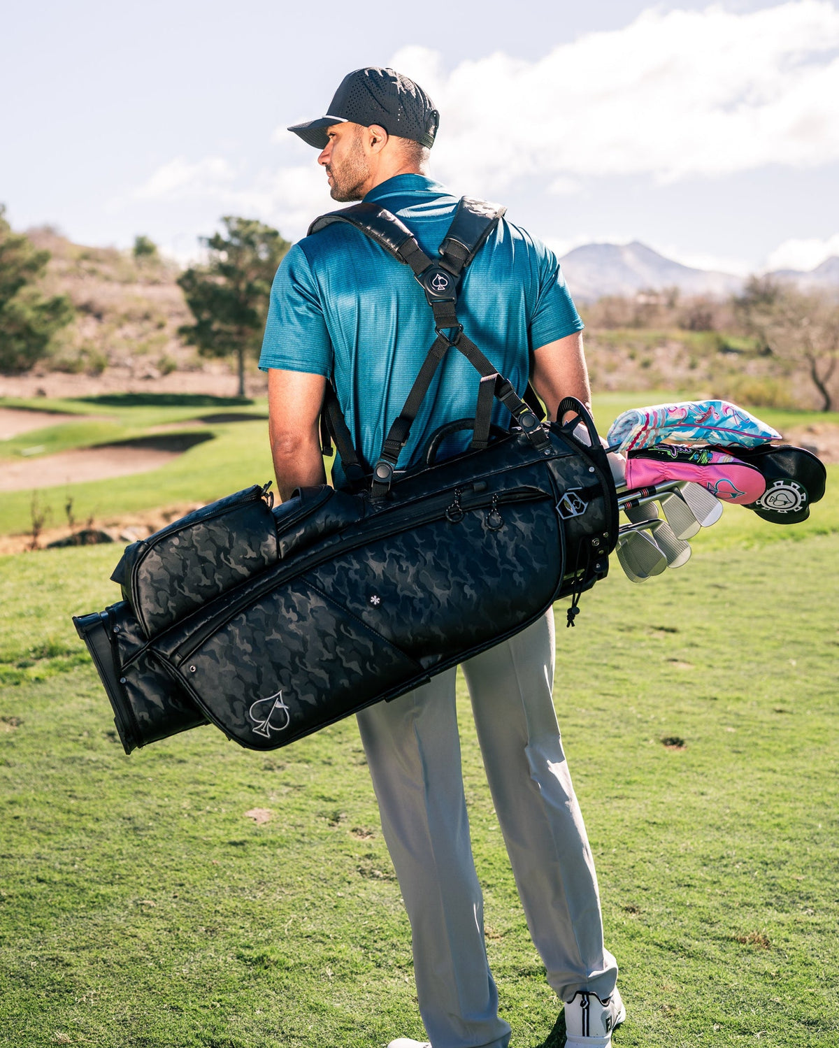 Binary Code Golf Polo