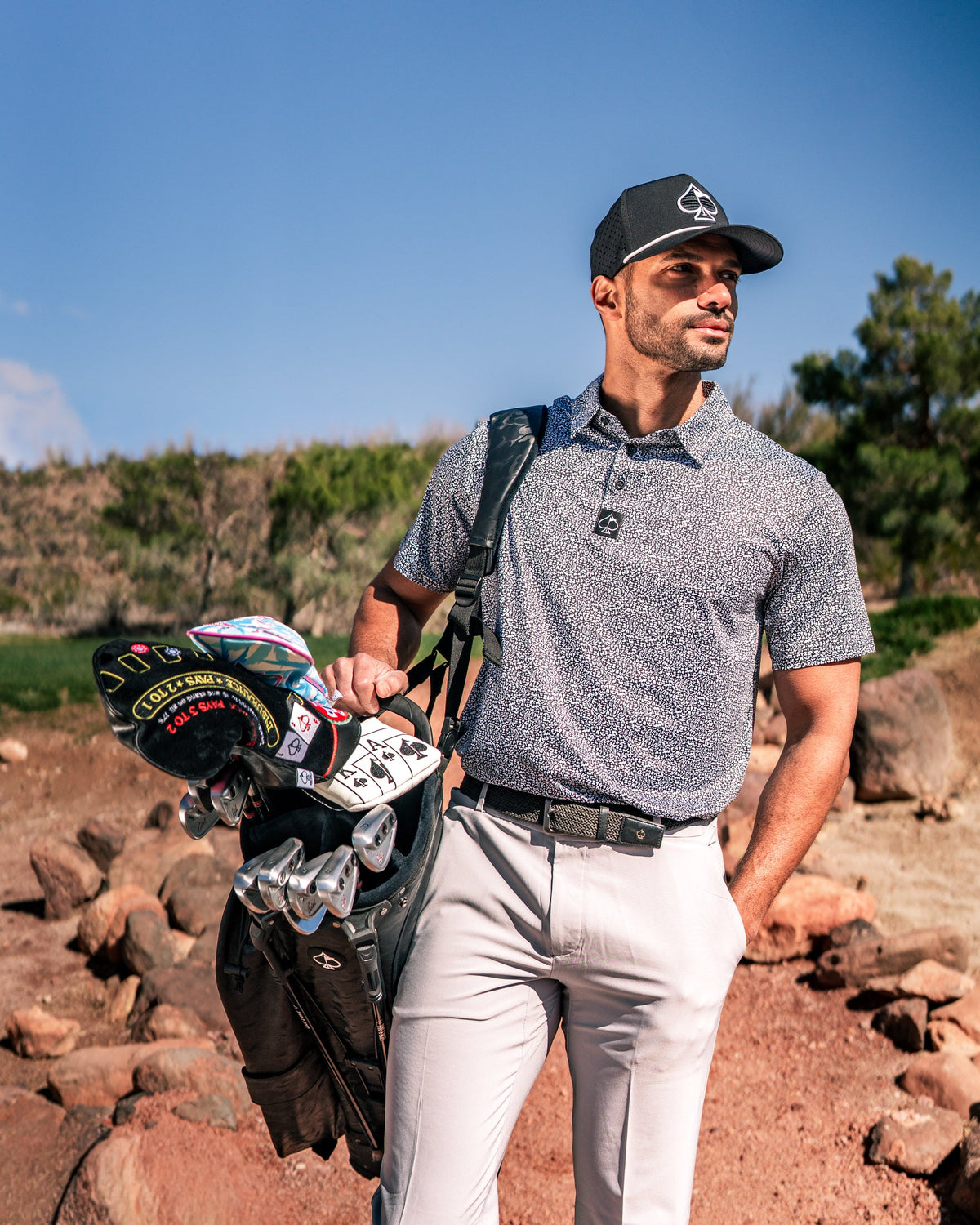 Coral Cascades Golf Polo