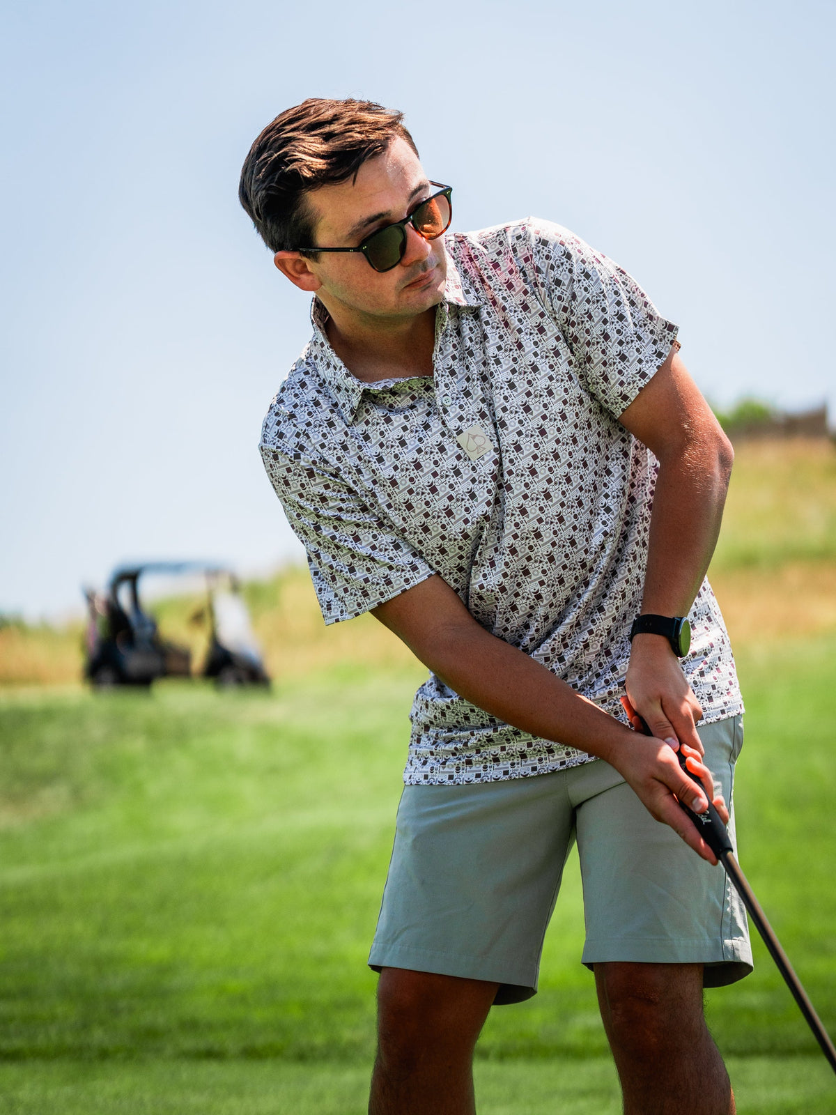 Retro Form Golf Polo