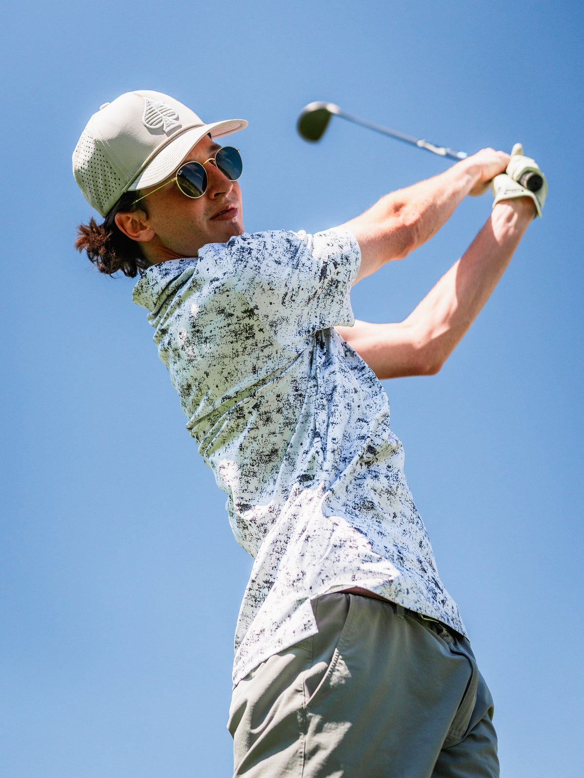 White Noise Golf Polo