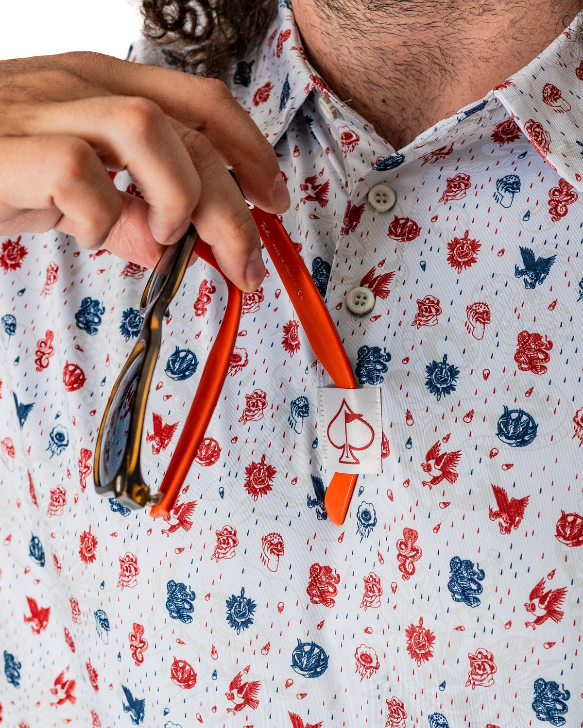 American Traditional Golf Polo