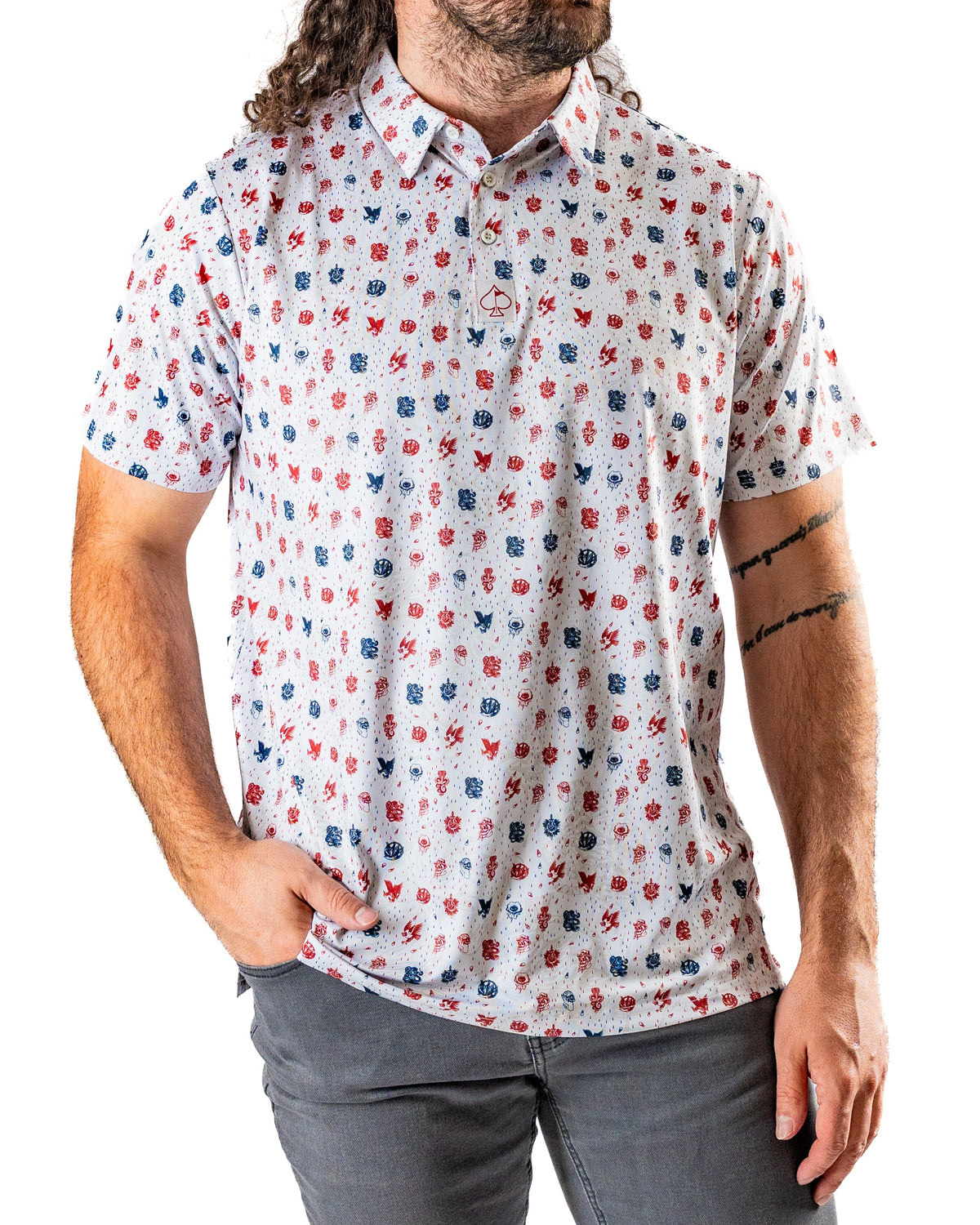 American Traditional Golf Polo
