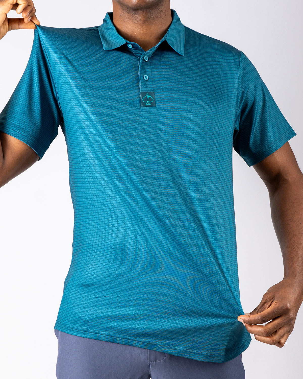 Binary Code Golf Polo