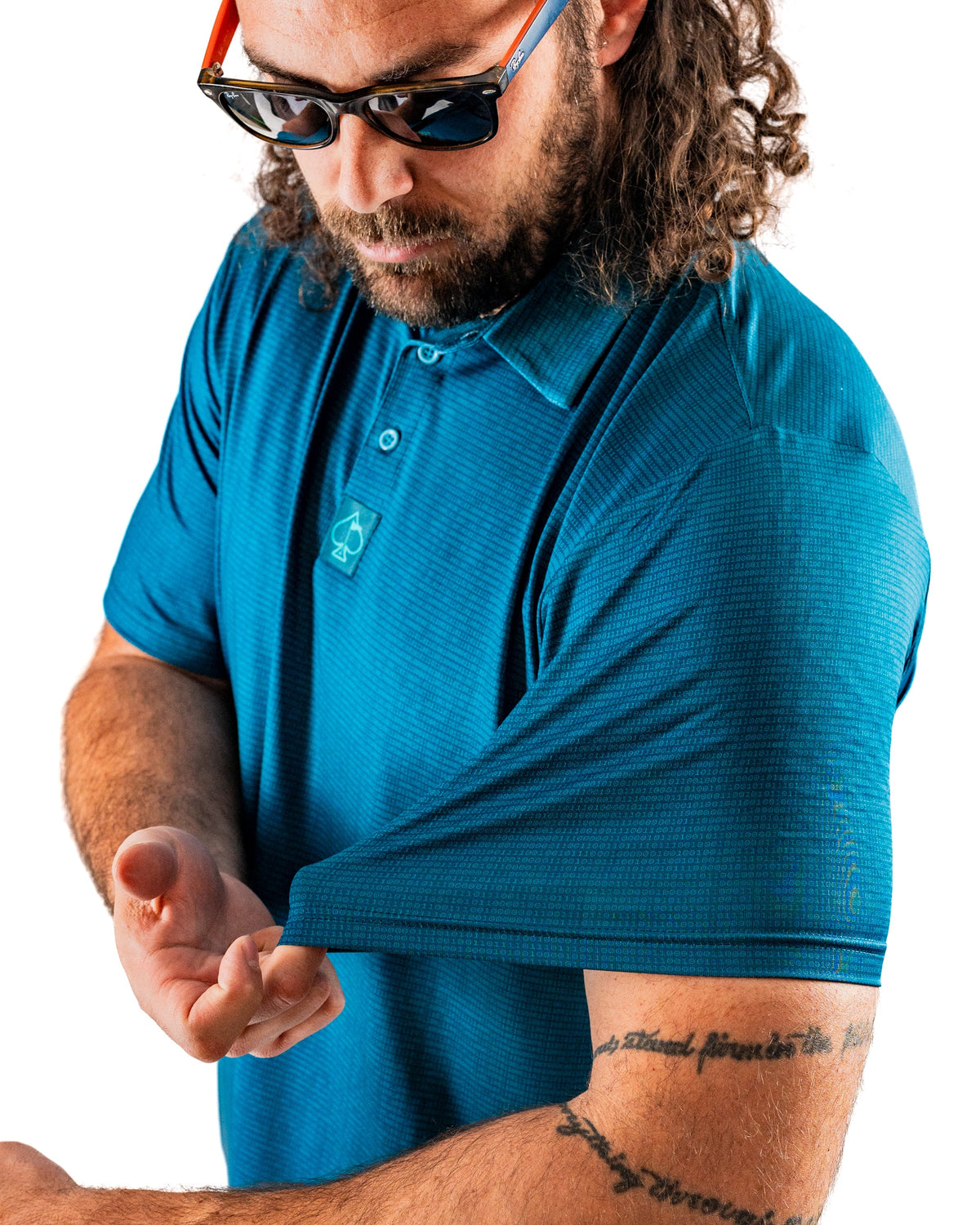 Binary Code Golf Polo