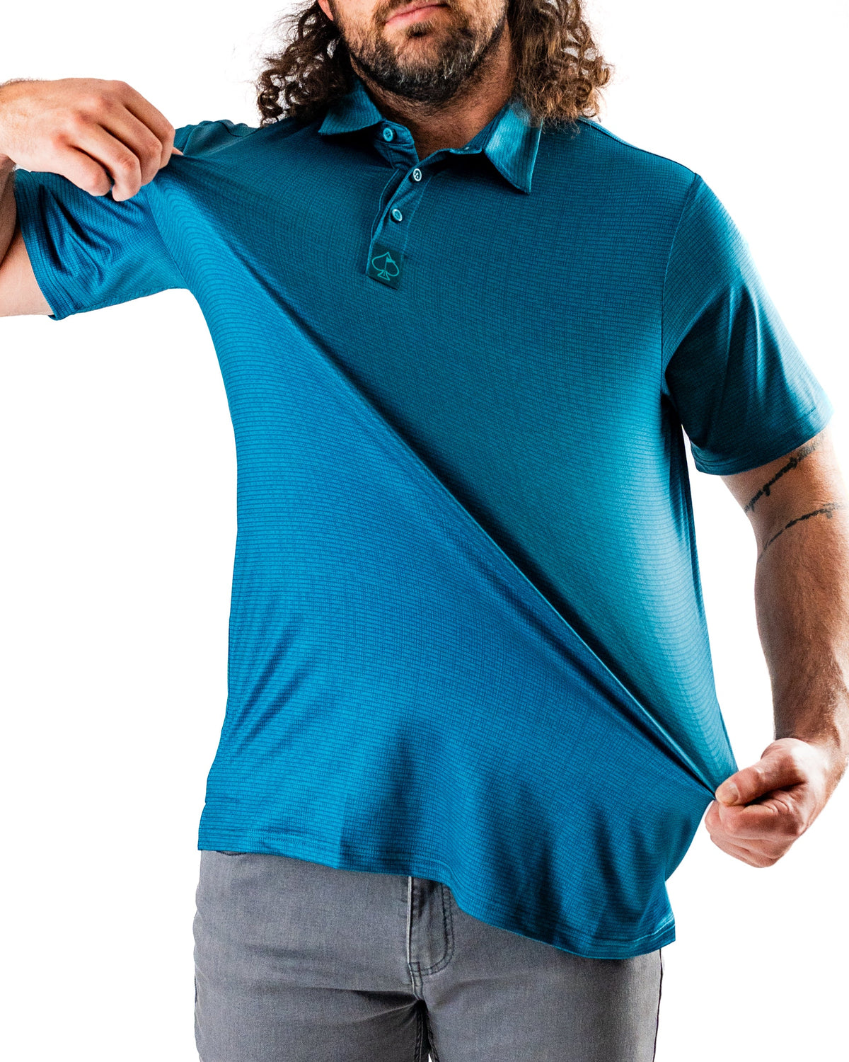 Binary Code Golf Polo