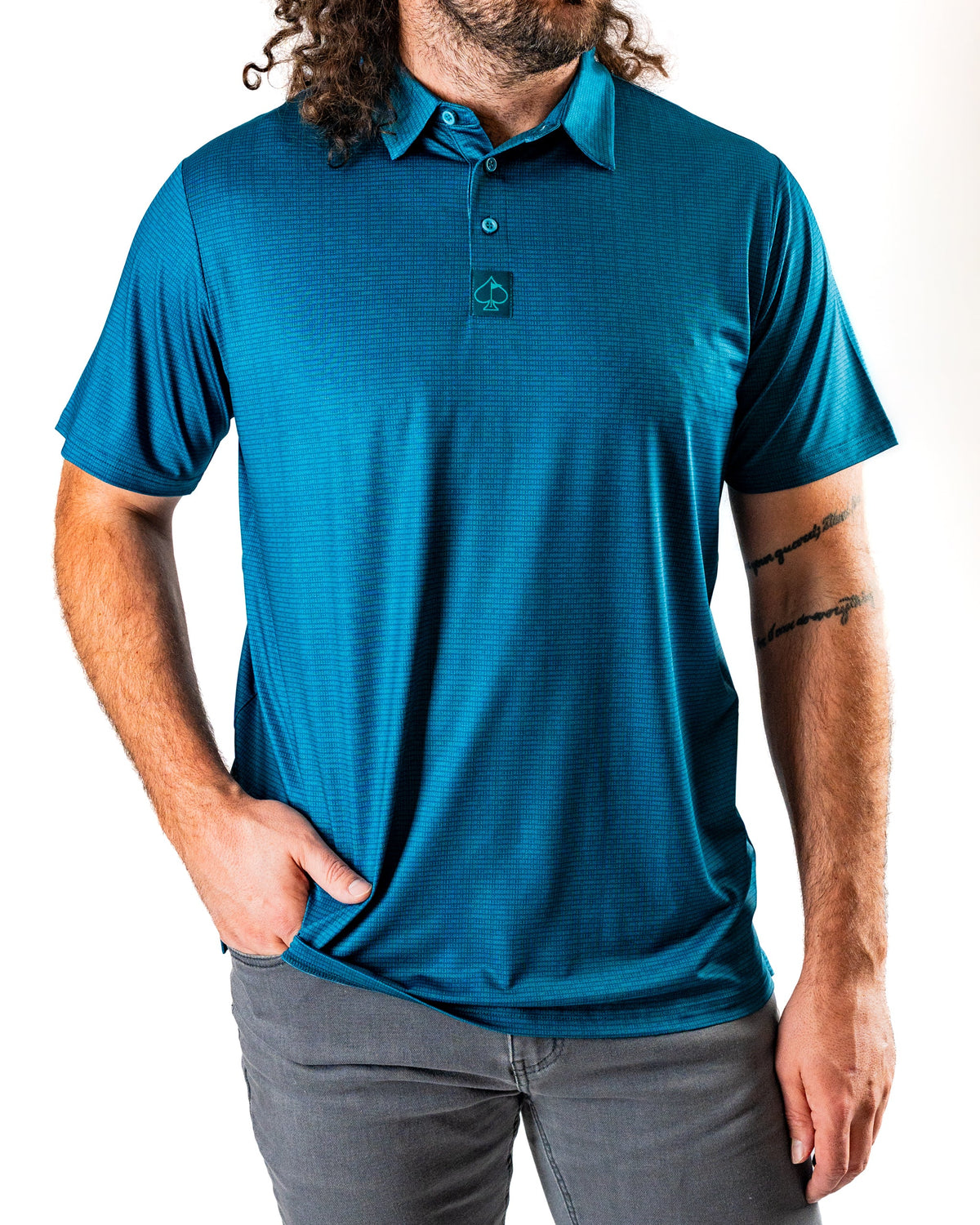 Binary Code Golf Polo