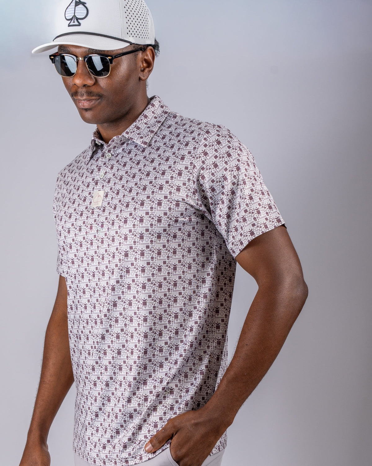 Retro Form Golf Polo