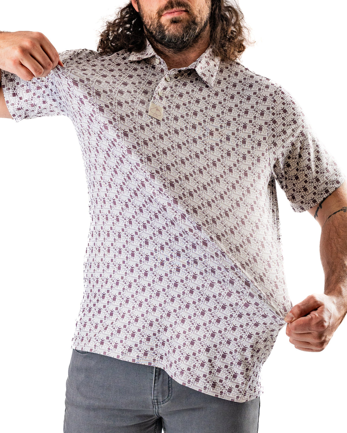 Retro Form Golf Polo