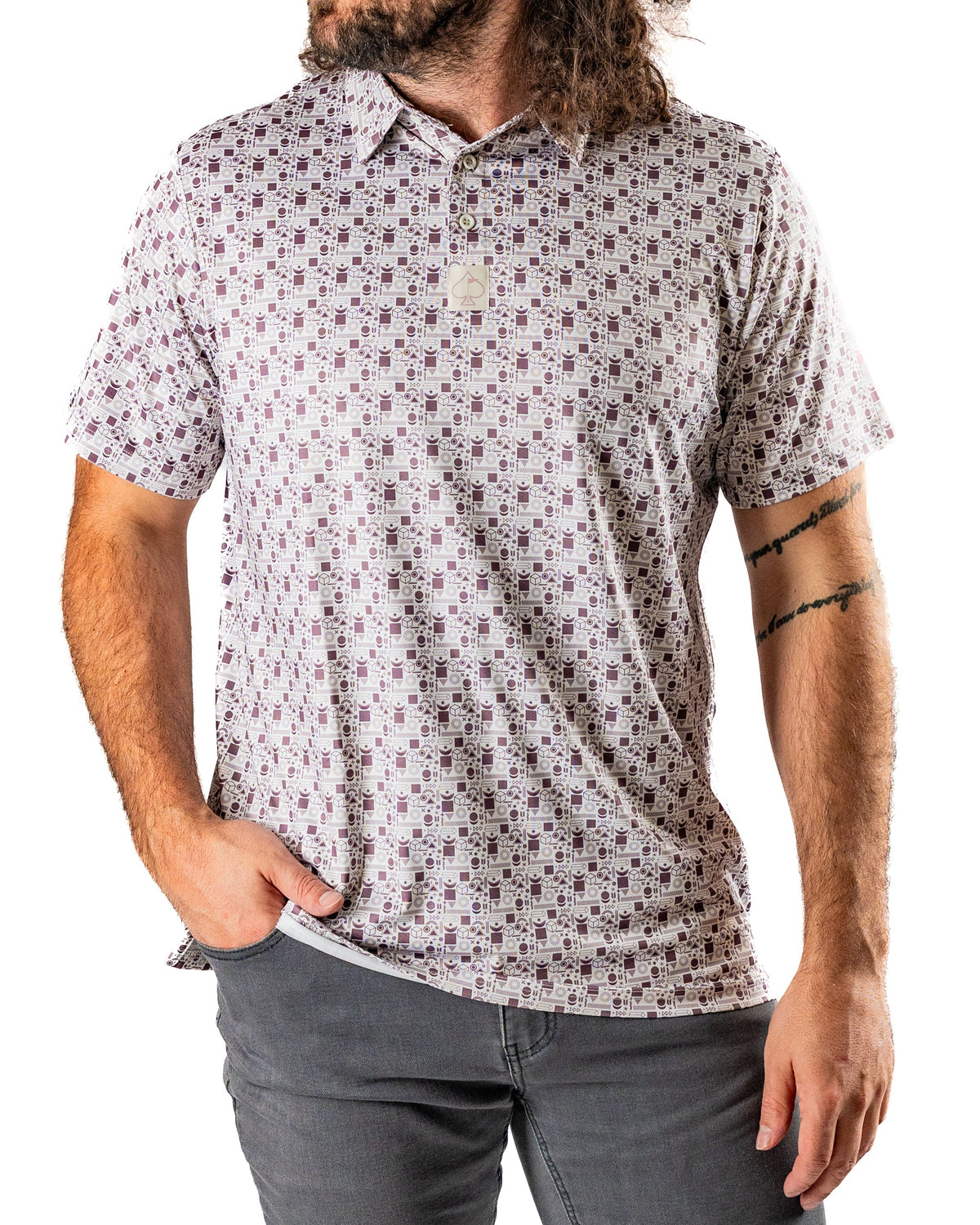 Retro Form Golf Polo
