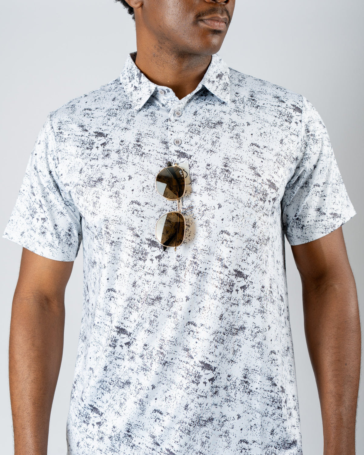 White Noise Golf Polo