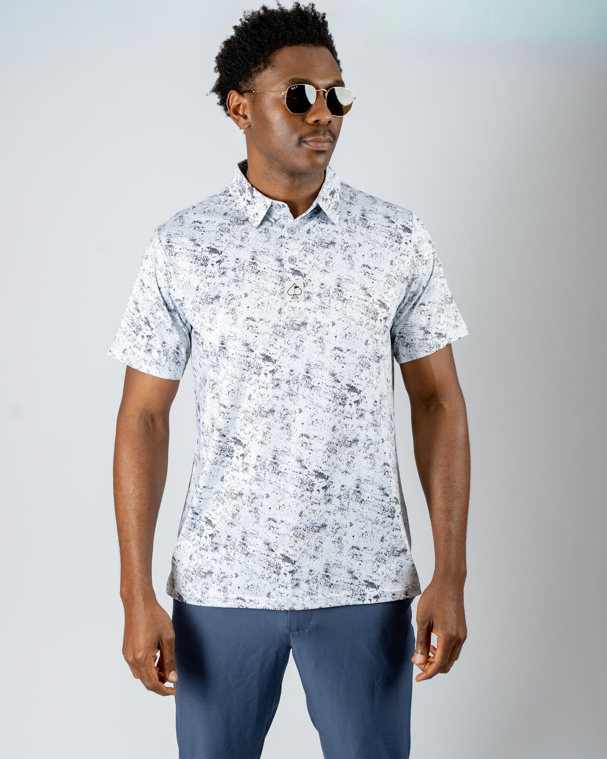 White Noise Golf Polo