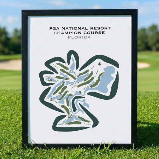 PGA National Resort, Palm Beach Gardens, Florida - Printed Golf Courses