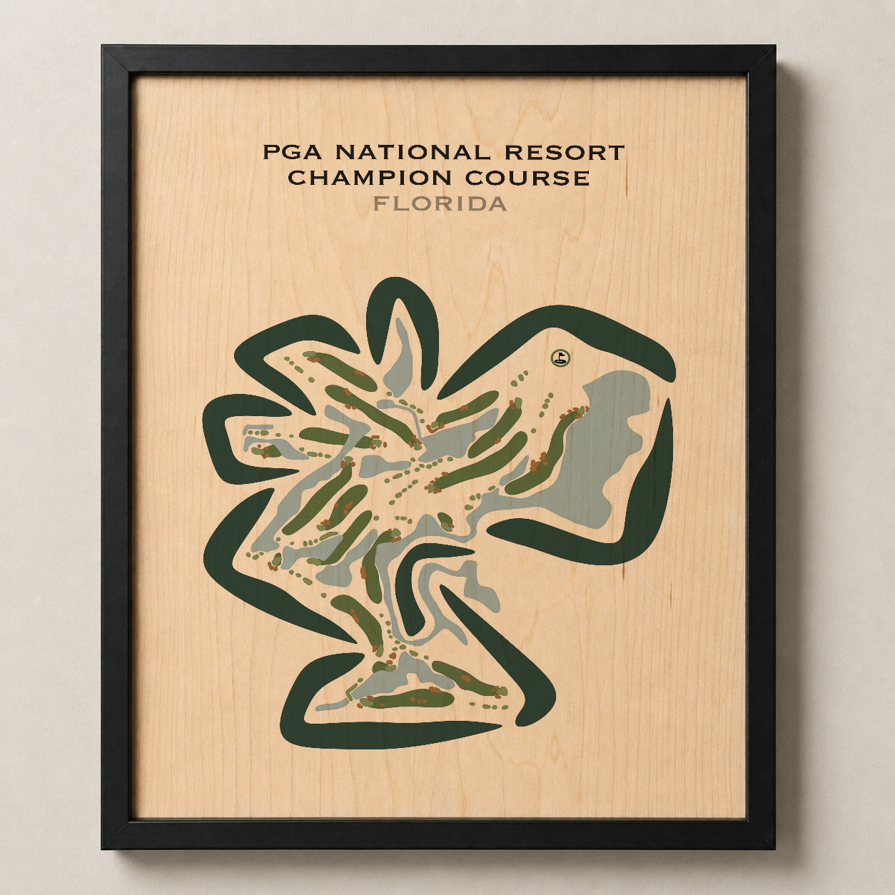 PGA National Resort, Palm Beach Gardens, Florida - Printed Golf Courses