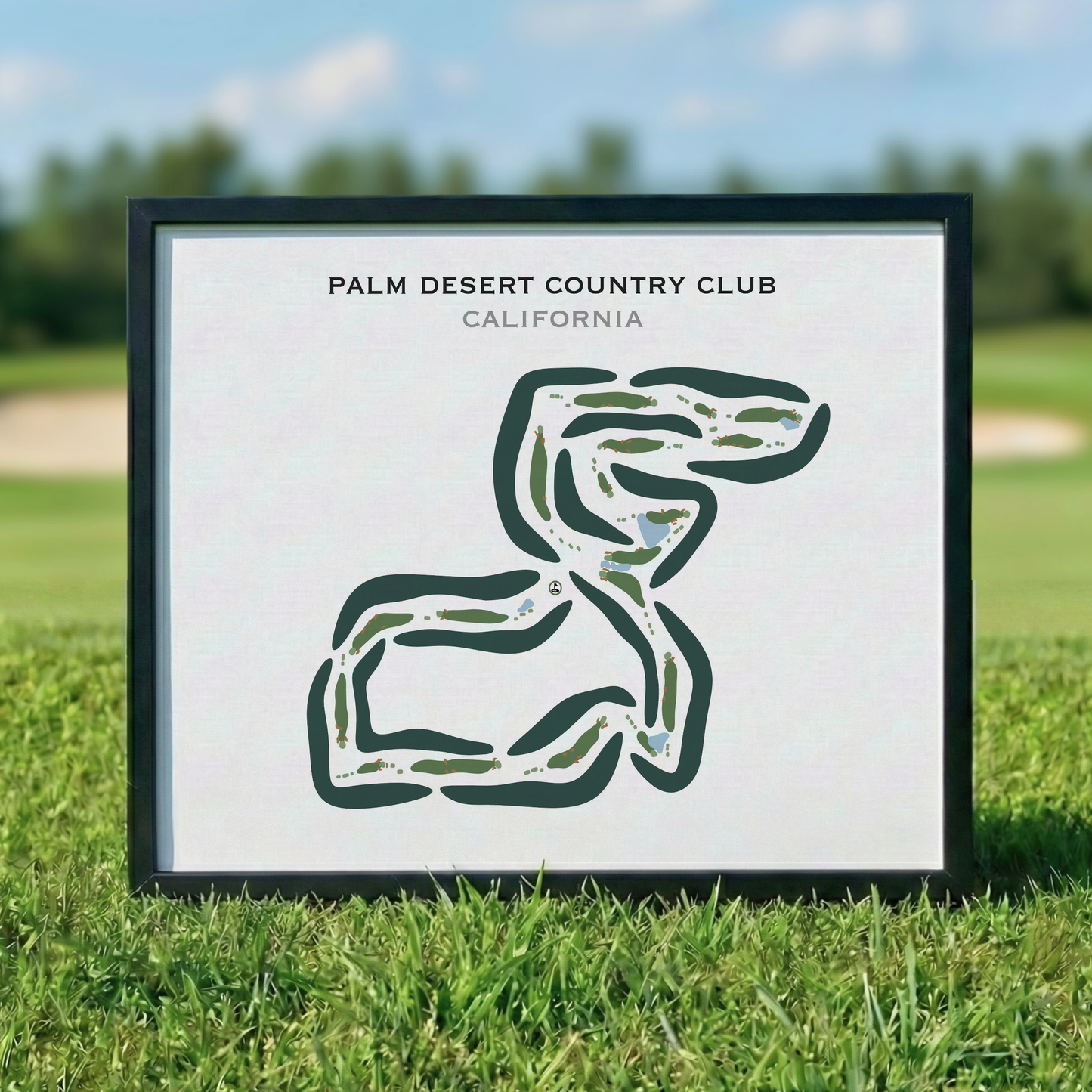 Palm Desert Country Club, California - Printed Golf Courses