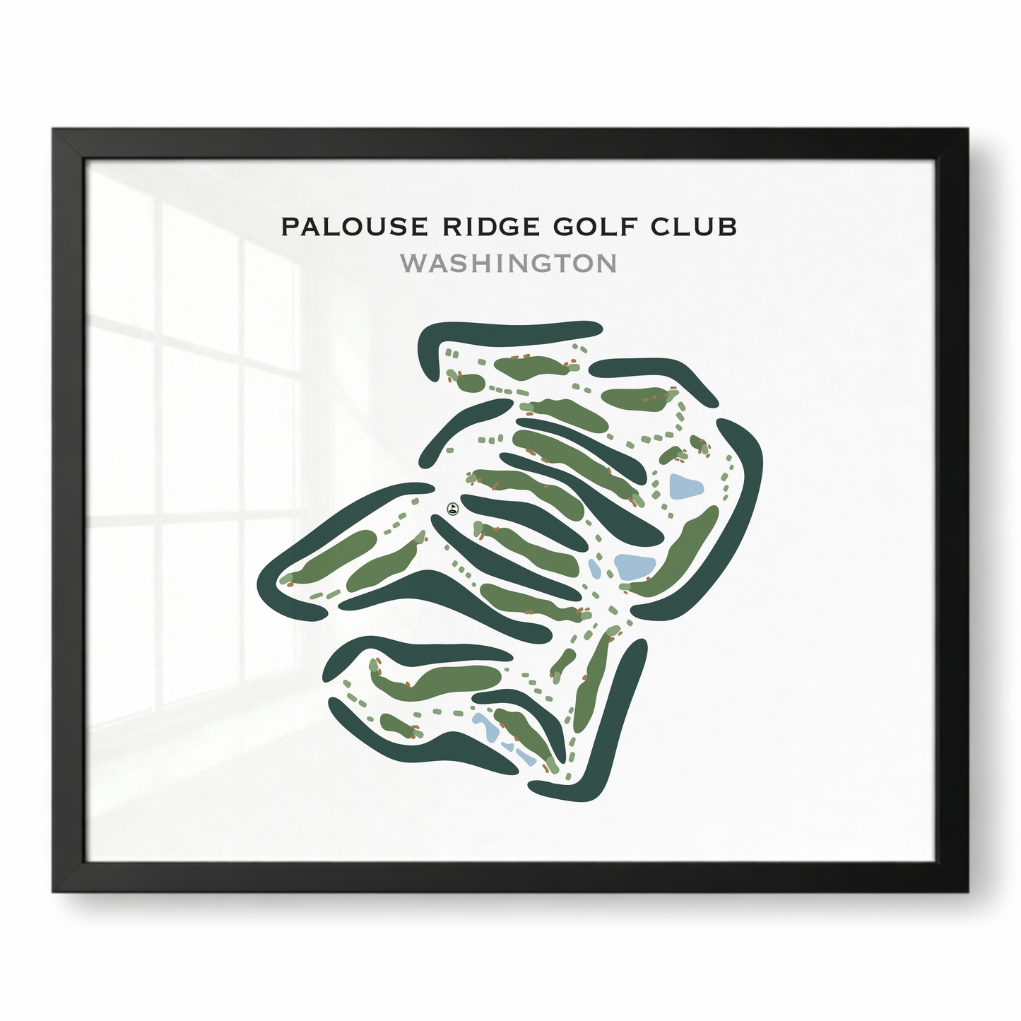 Palouse Ridge Golf Club, Washington - Printed Golf Courses