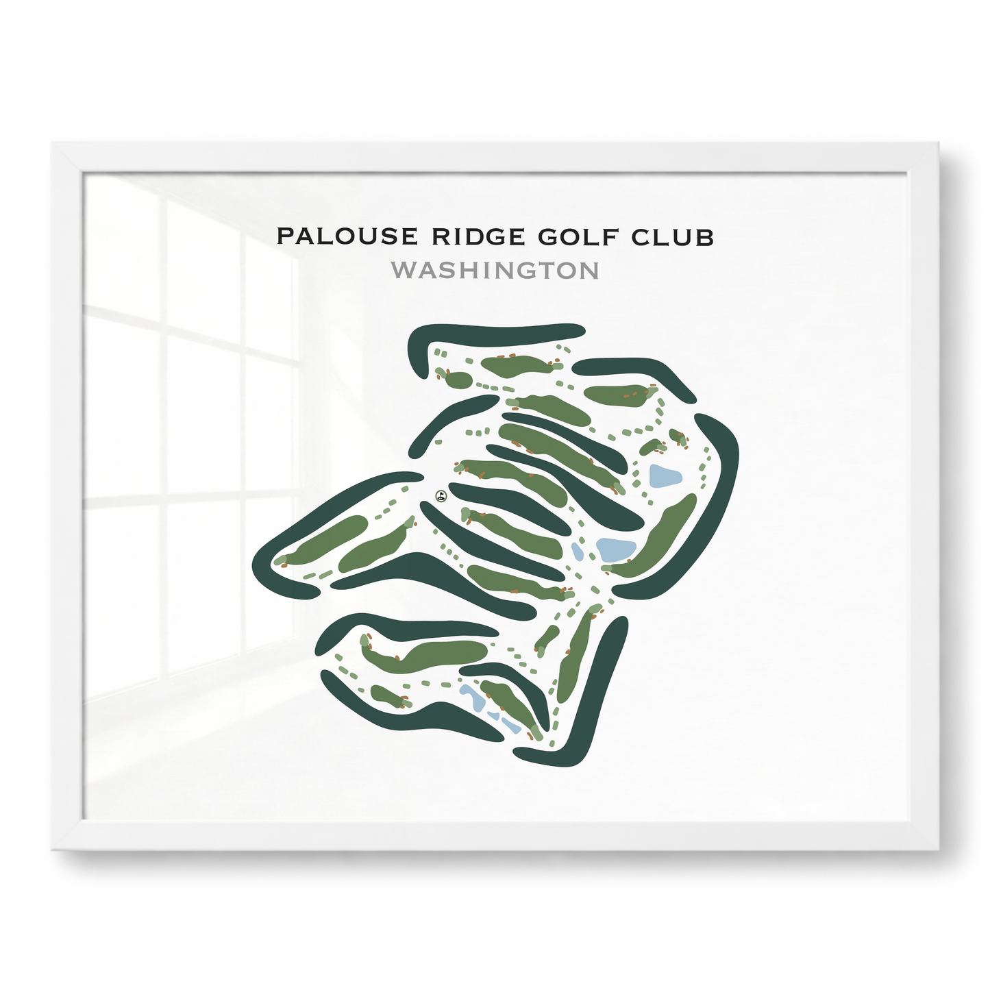 Palouse Ridge Golf Club, Washington - Printed Golf Courses