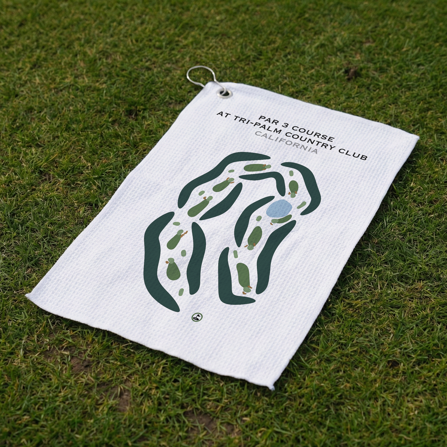 Par 3 at Tri-Palm Country Club, California - Printed Golf Courses