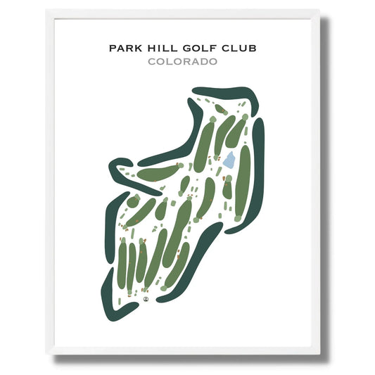 Park Hill Club, Colorado - Printed Golf Courses