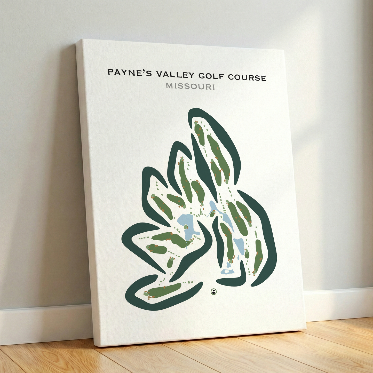 Payne's Valley Golf Course, Missouri - Printed Golf Courses