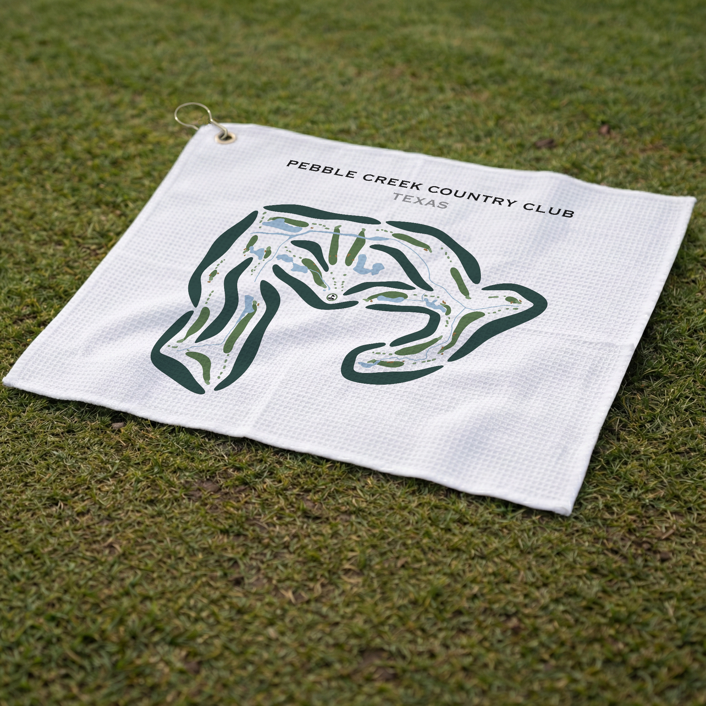 Pebble Creek Country Club, Texas - Printed Golf Courses