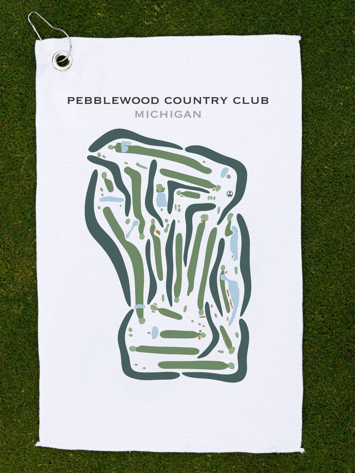 Pebblewood Country Club, Michigan - Printed Golf Courses