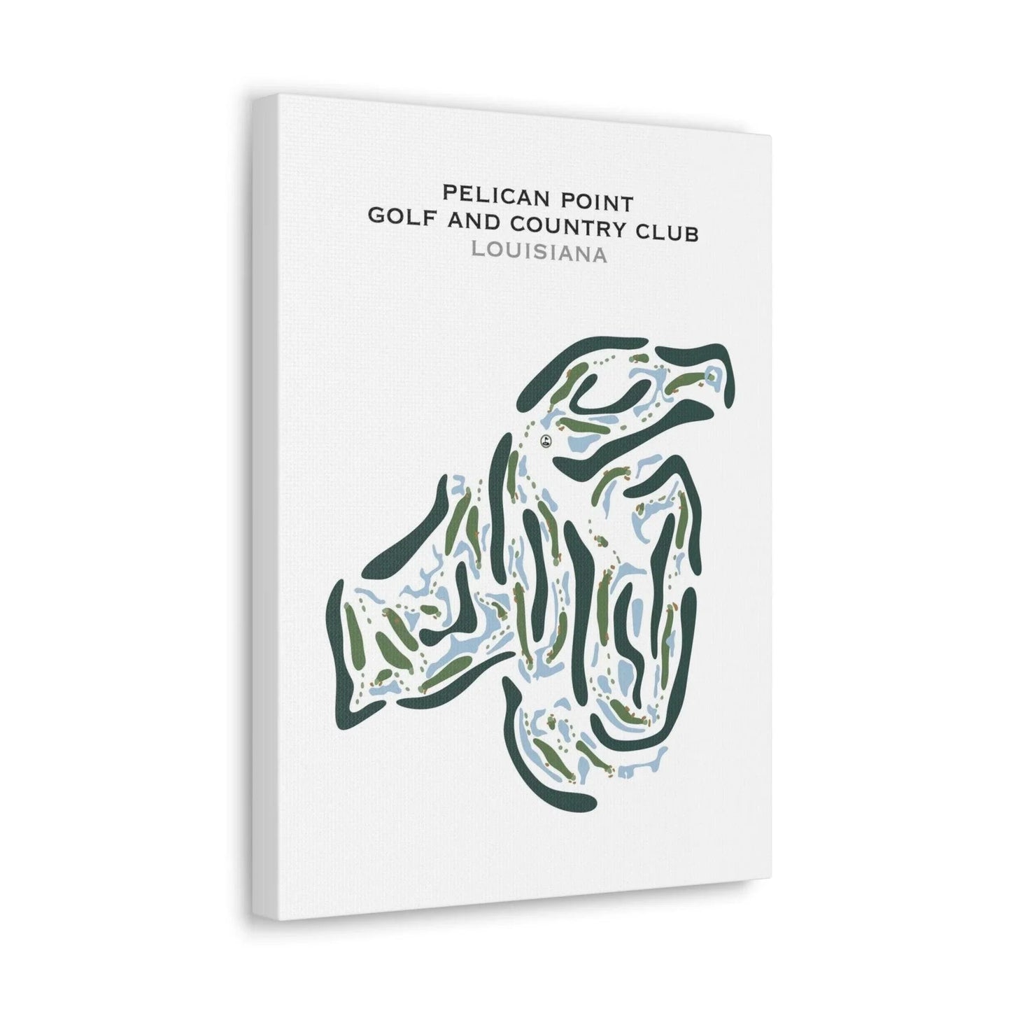 Pelican Point Golf & Country Club, Louisiana - Printed Golf Courses