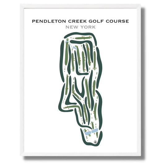 Pendleton Creek Golf Course, New York - Printed Golf Courses