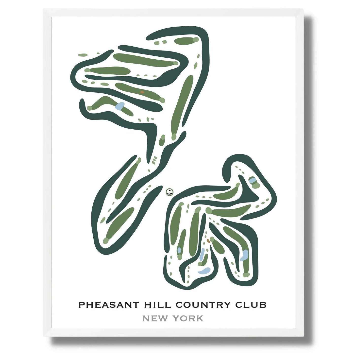 Pheasant Hill Country Club, New York - Printed Golf Courses