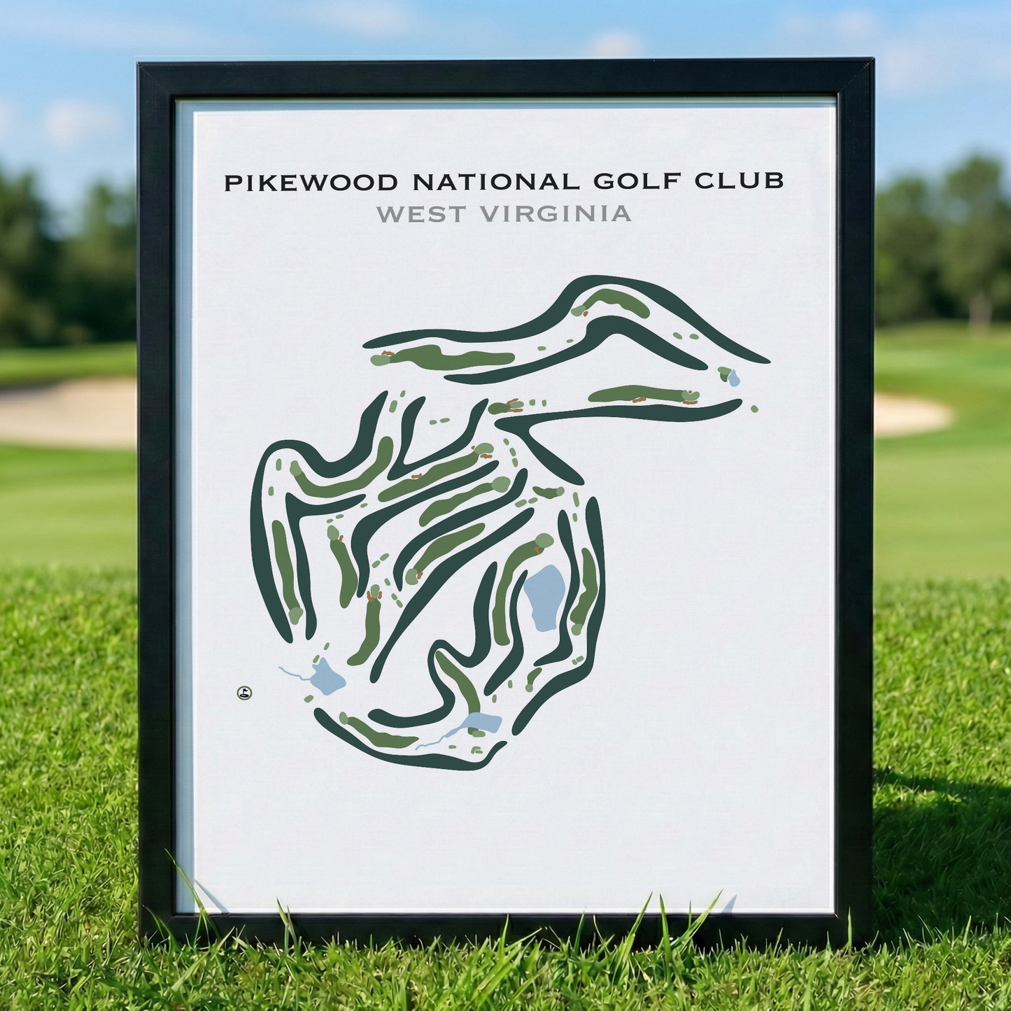 Pikewood National Golf Club, West Virginia - Printed Golf Courses