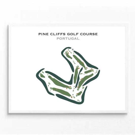 Pine Cliffs Golf Course, Portugal - Printed Golf Courses