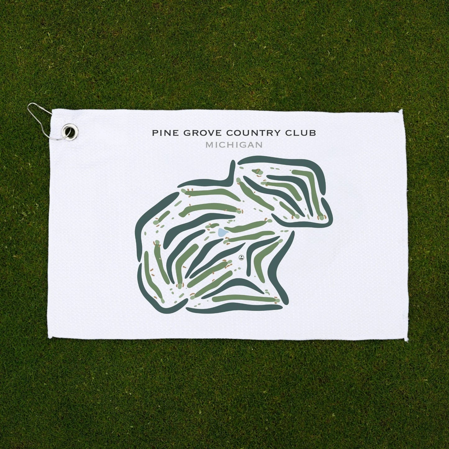 Pine Grove Country Club, Michigan - Printed Golf Courses