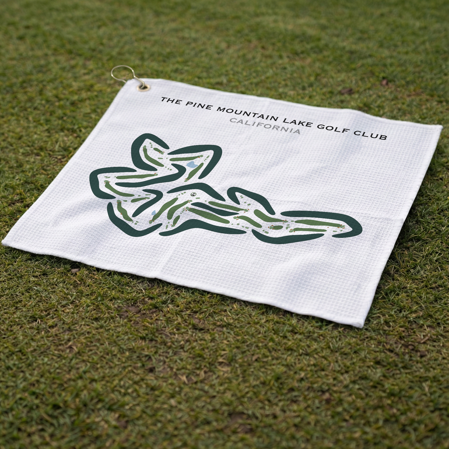 The Pine Mountain Lake Golf Club, California - Printed Golf Courses