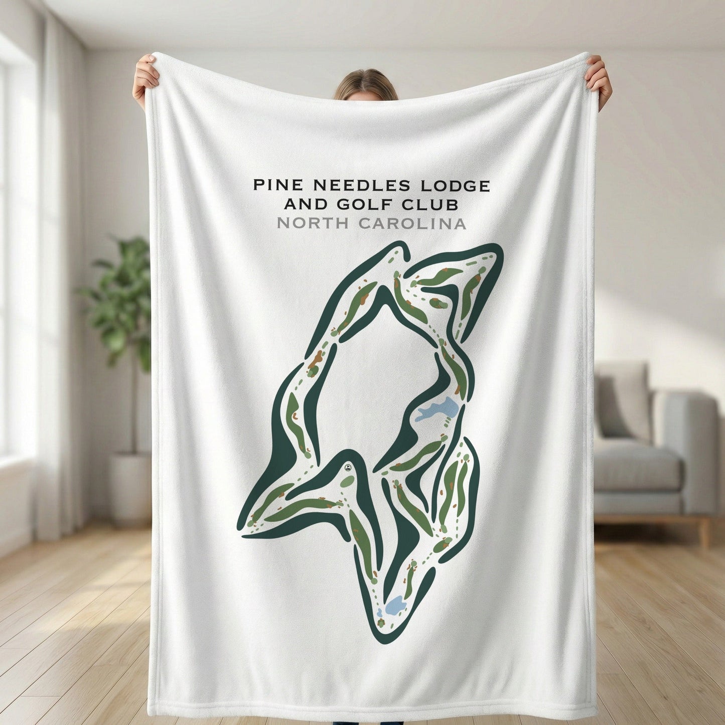 Pine Needles Lodge & Golf Club, North Carolina - Printed Golf Courses