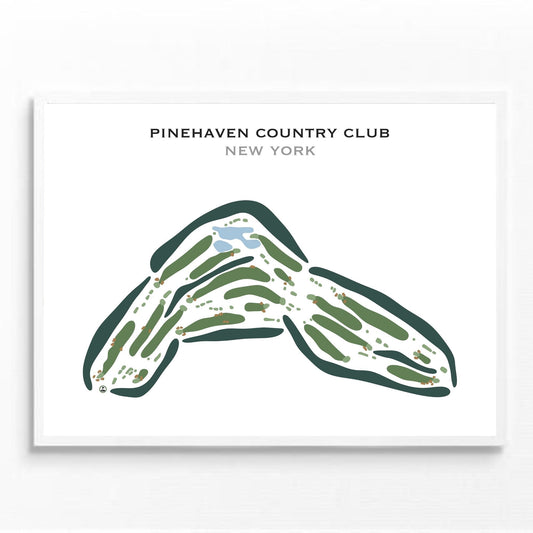 Pinehaven Country Club, New York - Printed Golf Courses