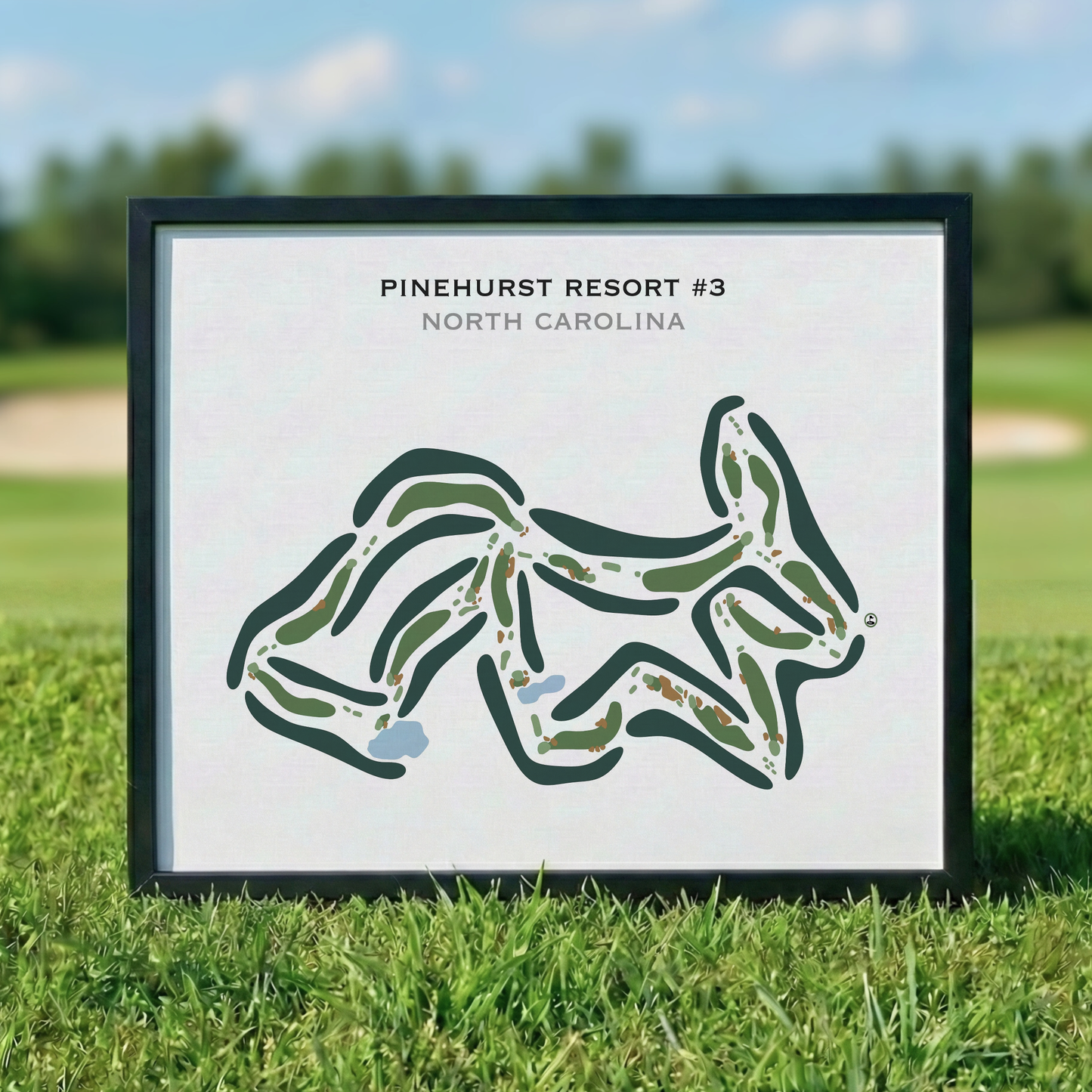 Pinehurst Resort No. 3, North Carolina - Printed Golf Courses