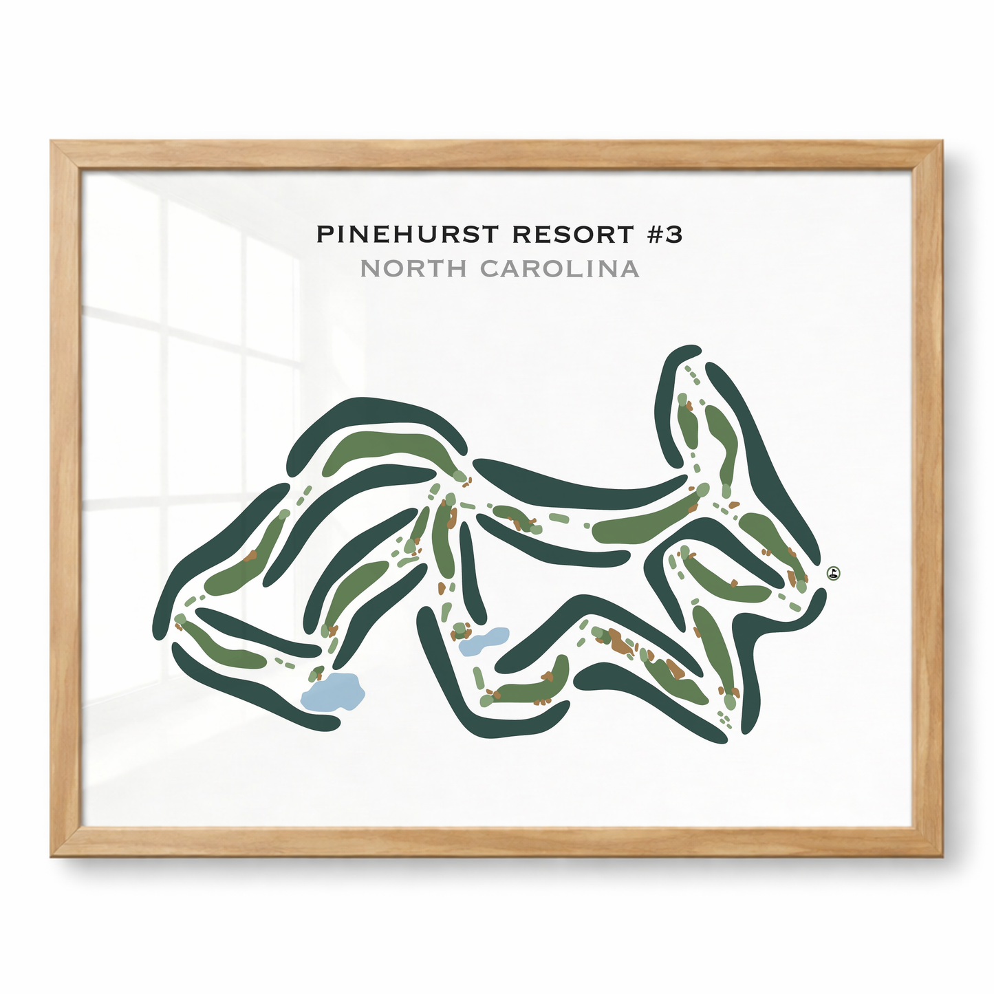 Pinehurst Resort No. 3, North Carolina - Printed Golf Courses
