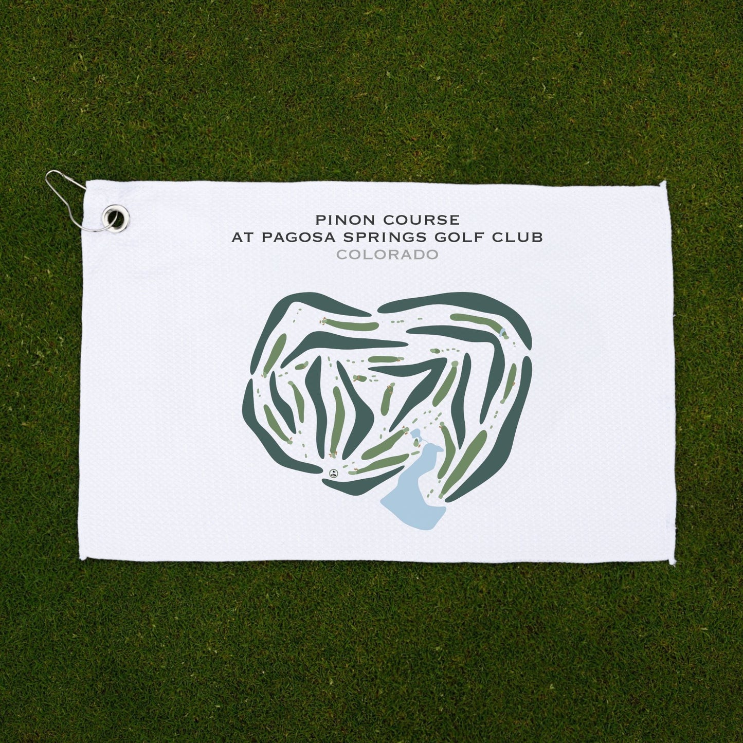 Pinon Course at Pagosa Springs Golf Club, Colorado - Printed Golf Courses