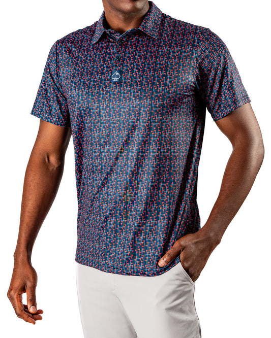 Flag Stick - USA Golf Polo
