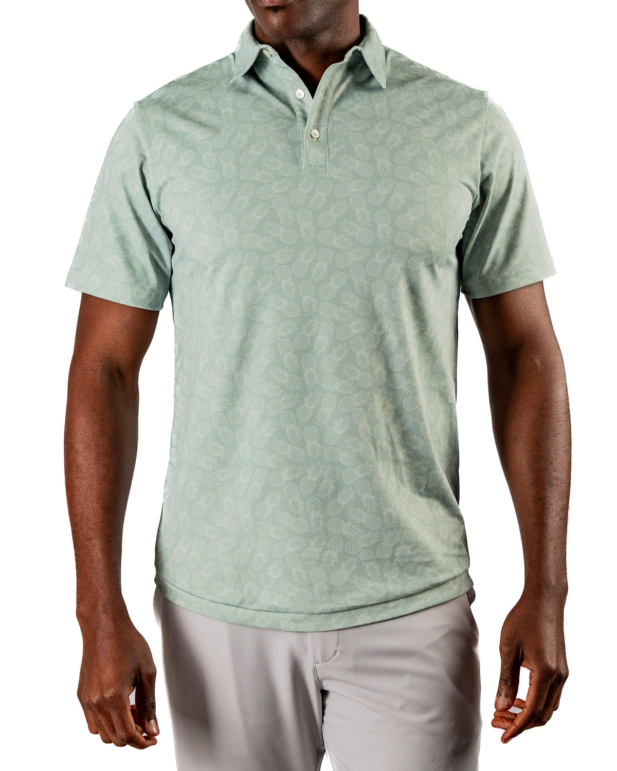 Pineapples Golf Polo