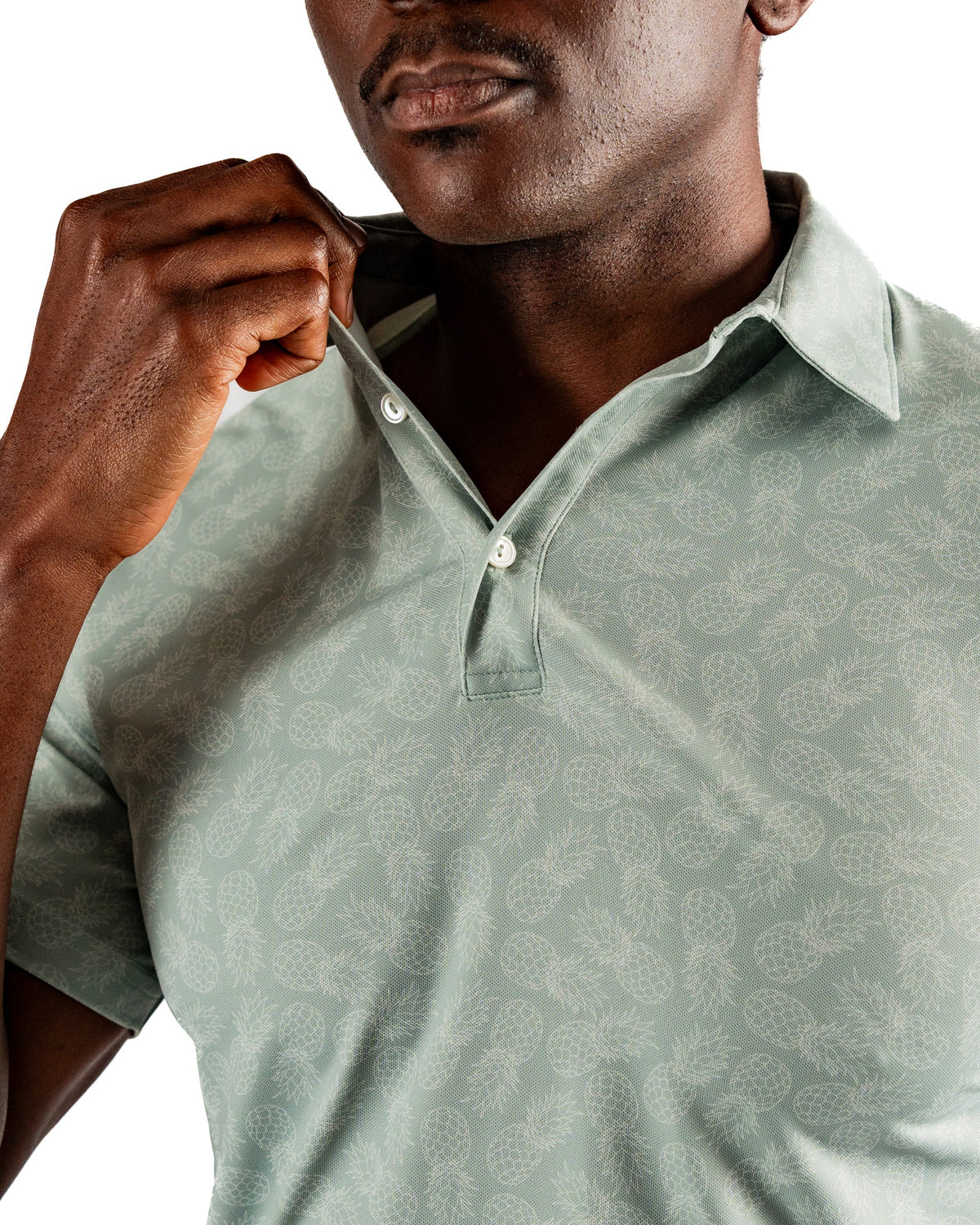 Pineapples Golf Polo