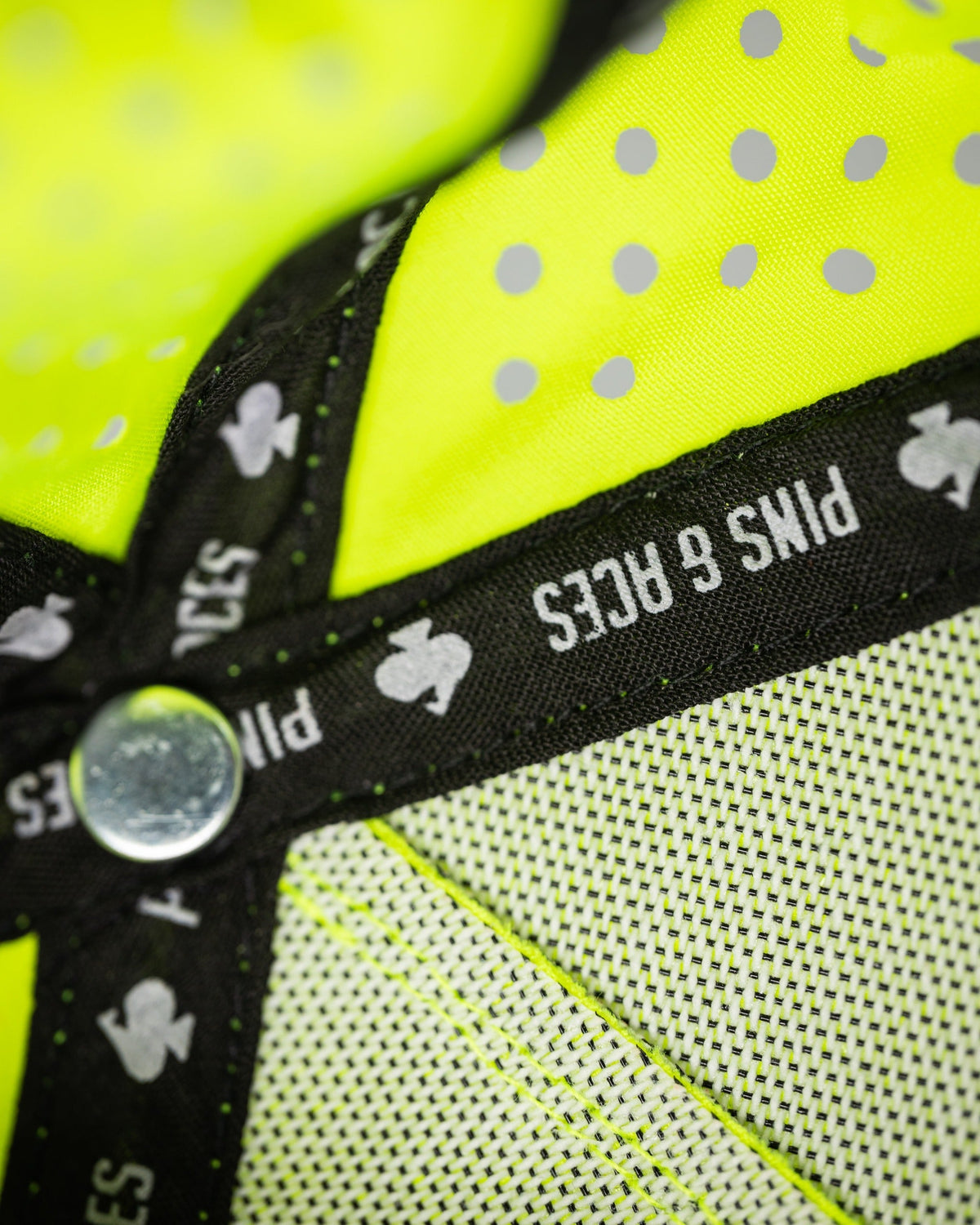 Perforated Golf Rope Hat - Highlighter Yellow