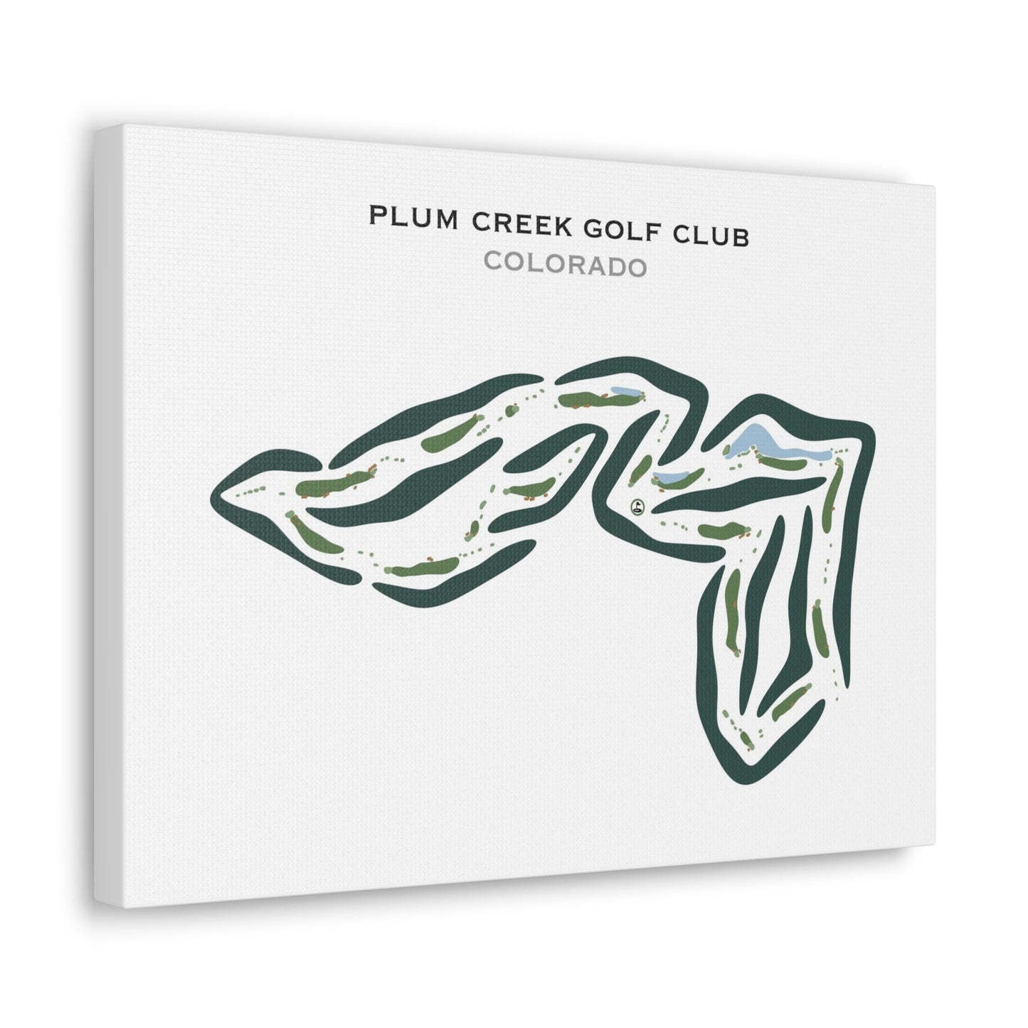 Plum Creek Golf Club, Colorado - Printed Golf Courses