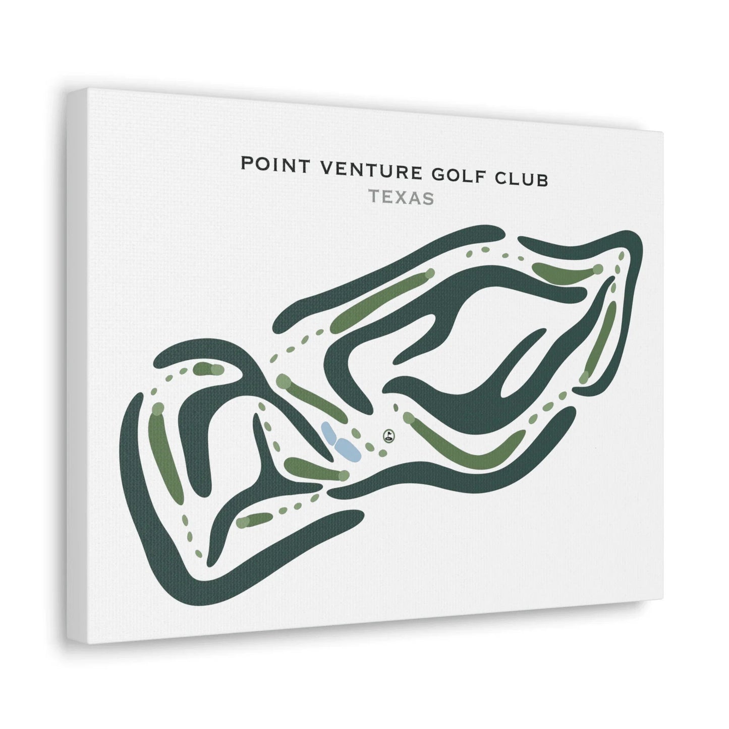 Point Venture Golf Club, Texas - Printed Golf Courses