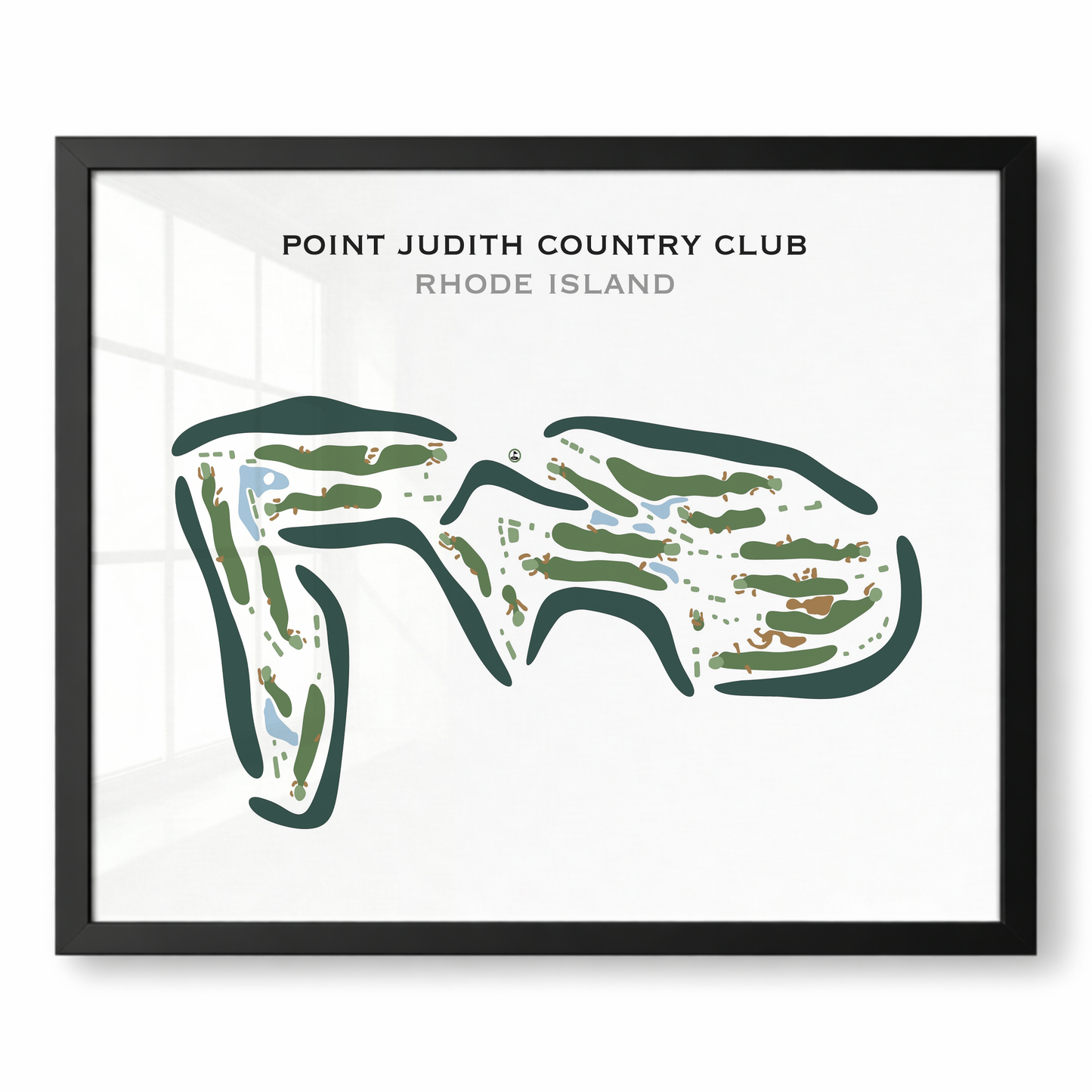 Point Judith Country Club, Rhode Island - Printed Golf Courses