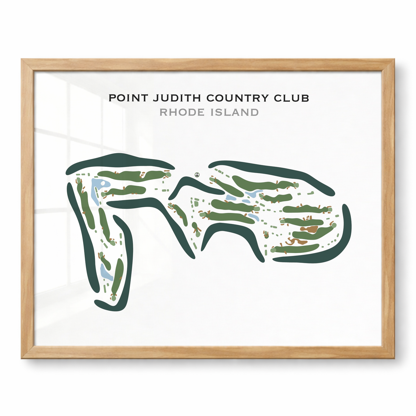Point Judith Country Club, Rhode Island - Printed Golf Courses
