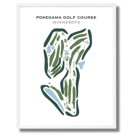 Pokegama Golf Course, Minnesota - Printed Golf Course