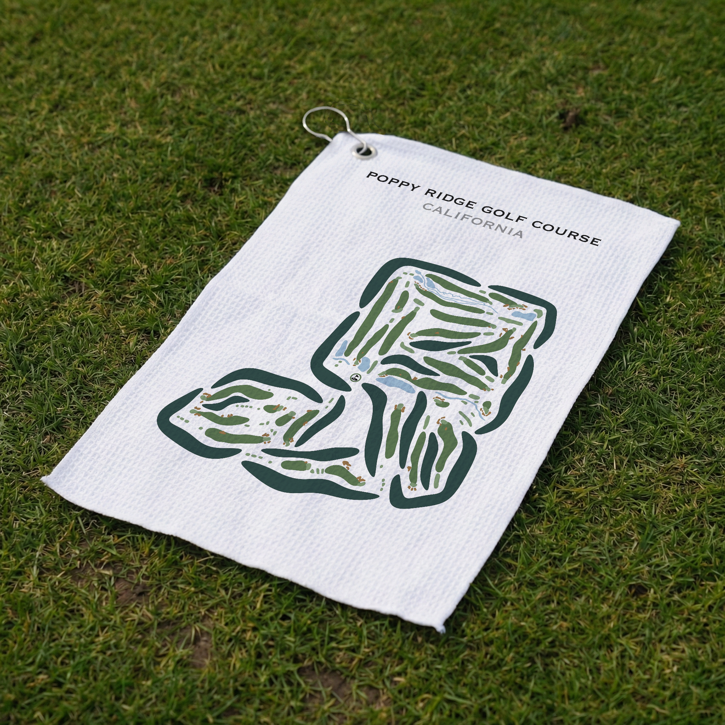 Poppy Ridge Golf Course, California - Printed Golf Courses